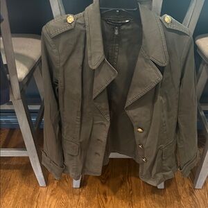 White House Black Market Khaki Jacket